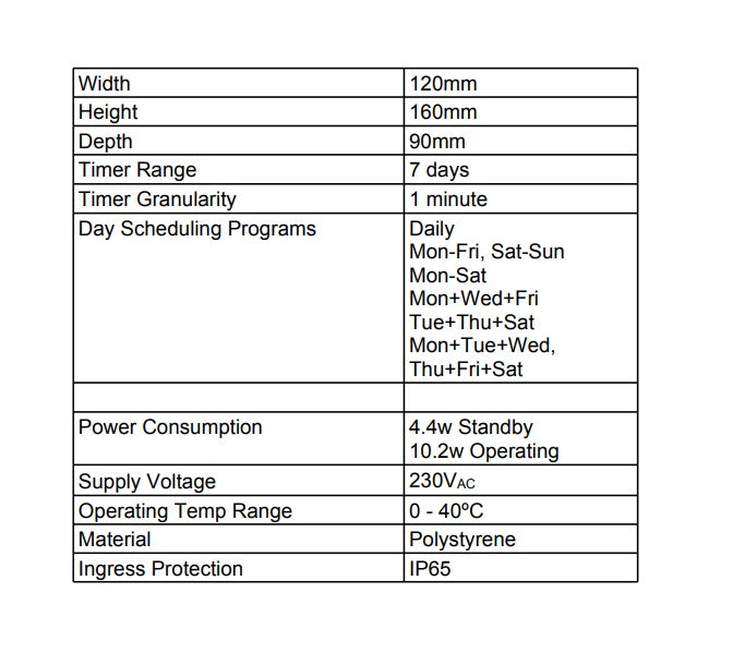 VFC20PCT Flow Controller Cycle Timer - Simply Pumps