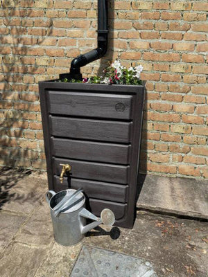 Prestige 225 Litre Wood Effect Water Butt Planter