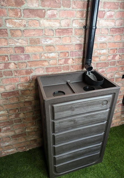 Prestige 225 Litre Wood Effect Water Butt Planter