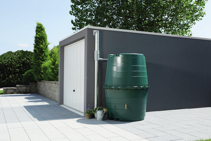 Colossus+ Large water butt tank 1300 litre capacity with tap and optional diverter